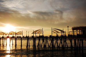 Sunset at Redondo Beach